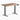 Desky dual mini standing desk hardwood saman in space grey