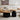 Wooden nesting coffee tables with smooth oak surface.