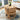 4-seater round dining table for contemporary dining rooms