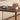 Minimalist C-shaped side table for living rooms, ideal for small spaces