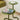 Retro side table with a smooth, rounded shape and antique-inspired finish, made from durable iron.