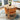 Compact circular dining table set with modern appeal