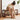 Sturdy wooden shoe rack with comfortable seating top