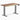 Desky dual mini standing desk hardwood saman in space grey