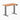 Desky Dual mini sit stand desk prime oak melamine desktop