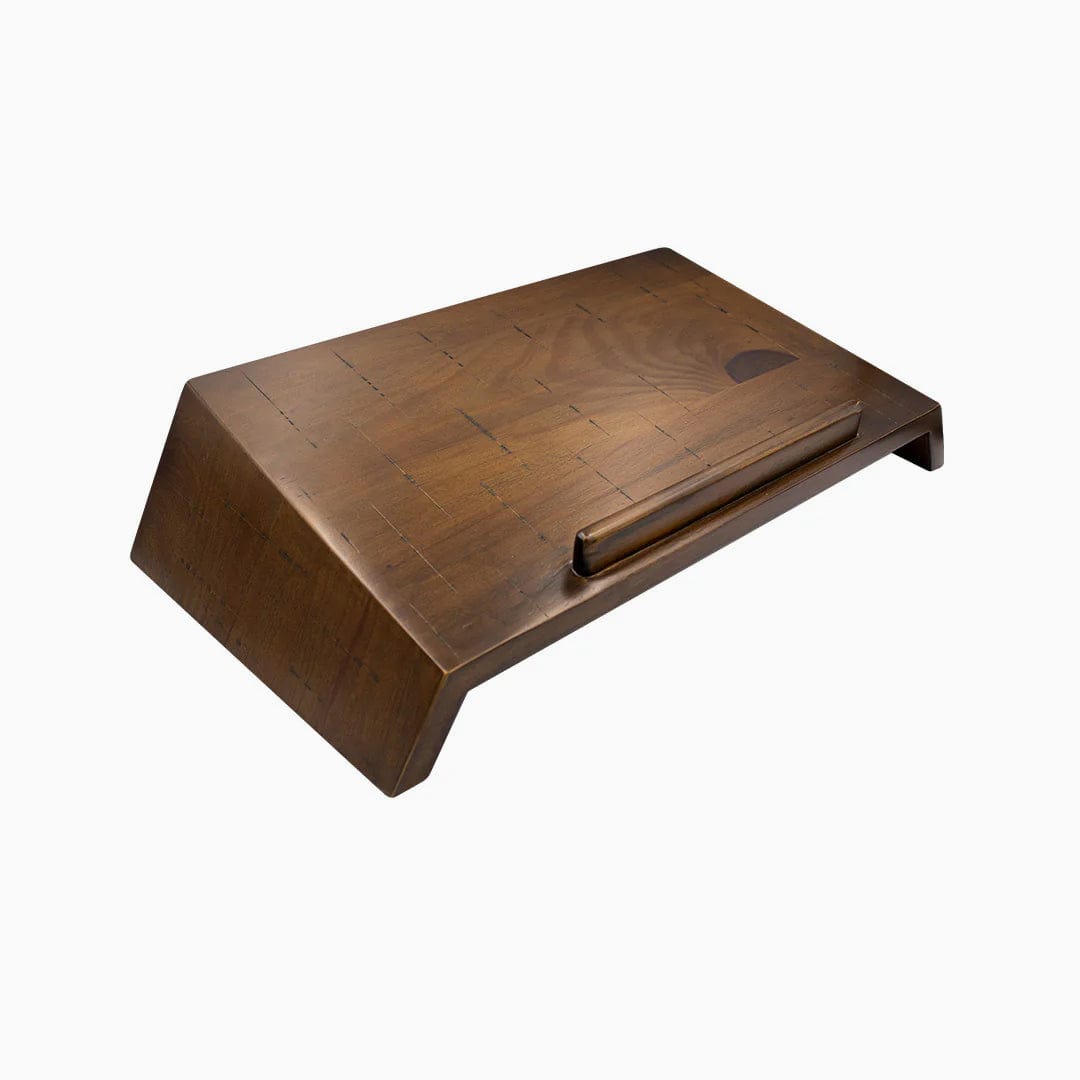 Big Wood Computer Riser Desky Hardwood Laptop Riser- Desky – Spacier