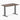 Desky fixed mini melamine in jarrah legno desktop