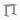 Desky fixed mini melamine in natural walnut desktop