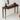 Narrow wooden console table for living rooms, entryways, or hallways.