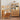 Laundry Hamper Cabinet with Bamboo Frame and Shelves for Bathroom Storage