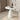 Small artistic table with a high-quality stone effect.