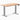 dual mini softwood standing desk acacia - Desky