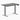 Electric dual mini bamboo standing desk dark bamboo - Desky