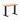 Desky Zero Mini Softwood fixed Office Desk acacia 