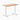 Desky Zero Mini Softwood fixed Office Desk acacia 