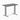 Desky zero mini fixed dark bamboo desk