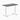 Desky zero mini fixed dark bamboo desk