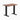 Desky zero mini hardwood fixed desk hardwood walnut - Desky