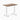 Desky zero mini hardwood fixed desk hardwood natural walnut - Desky