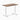 Desky zero mini hardwood fixed desk hardwood natural walnut - Desky