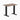 Desky fixed mini melamine desk natural walnut melamine