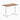 Desky zero mini hardwood fixed desk pheasantwood - Desky