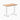 Desky zero mini hardwood fixed desk hardwood red oak - Desky