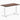 Desky Zero Mini Softwood fixed Office Desk rustic pine