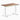 Desky zero mini hardwood fixed desk hardwood saman - Desky