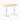 Desky fixed mini melamine desk sublime teak