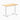 Desky fixed mini melamine desk sublime teak