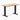 Desky zero mini hardwood fixed desk hardwood white ash - Desky