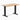 Desky zero mini hardwood fixed desk hardwood white oak - Desky