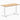 Desky zero mini hardwood fixed desk hardwood white oak - Desky
