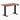 Desky Dual Mini Hardwood Sit Stand Desk-Hardwood Walnut Desky®