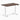 Dual mini rubberwood dark walnut standing desk - Desky