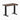 Dual mini rubberwood dark walnut standing desk - Desky