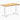 Dual mini rubberwood light oak standing desk - Desky