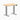 Dual mini rubberwood natural standing desk - Desky