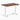 Dual mini rubberwood red walnut standing desk - Desky