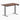 dual mini softwood standing desk rustic pine - Desky