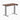 dual mini softwood standing desk rustic pine - Desky