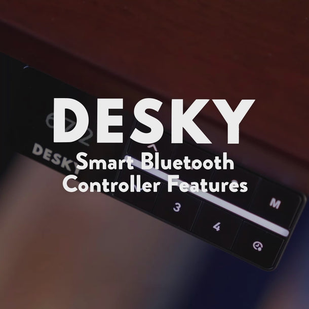 Smart bluetooth Desky controller features